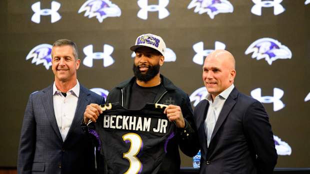 Ravens presenta a Odell Beckham Jr.